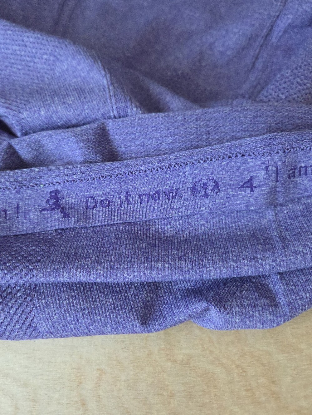 Lululemon Run Swiftly Tech Short Sleeve Scoop Heathered Bruised Berry - Picture 10 of 10